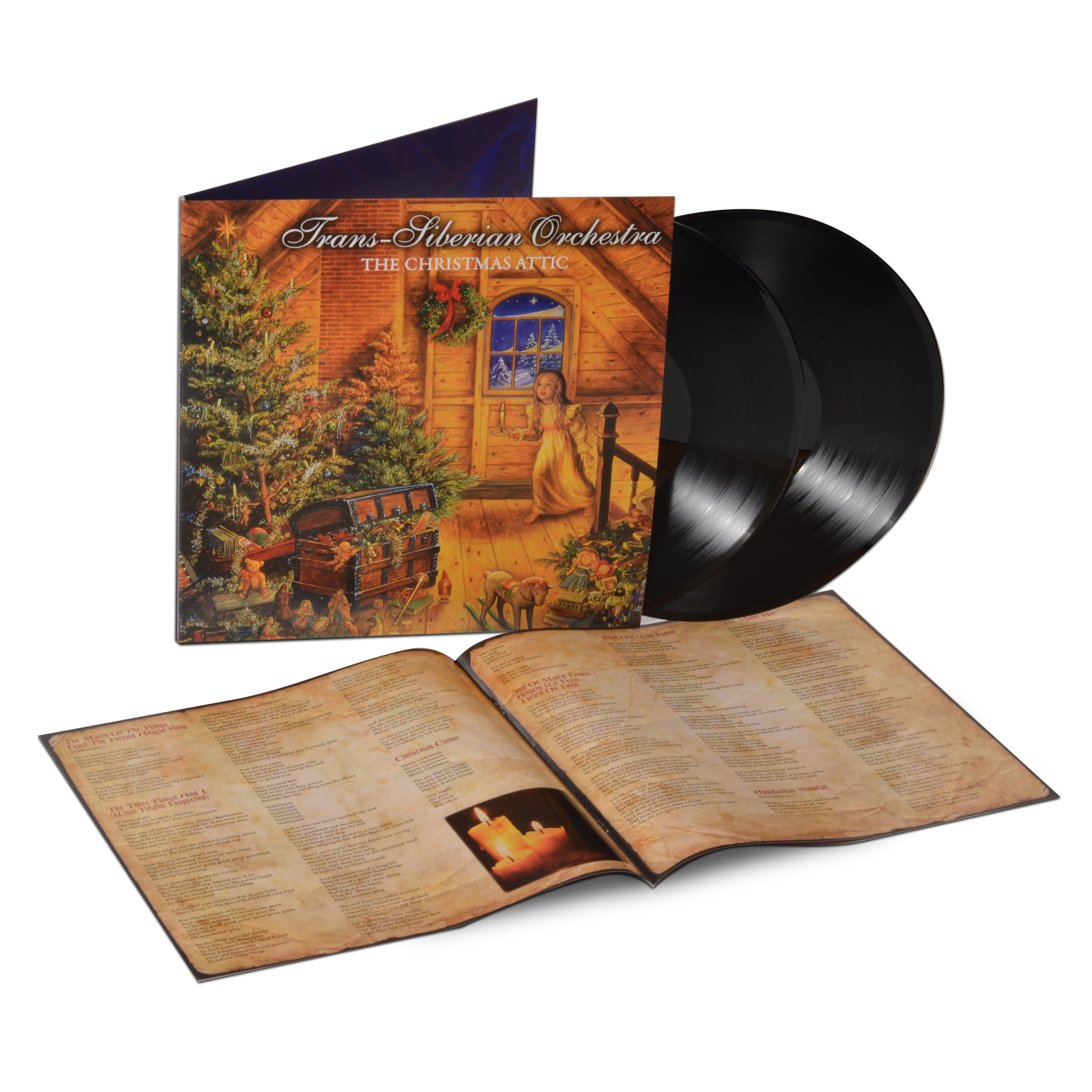 米2discs LP Trans-Siberian Orchestra The Christmas Attic R1572690 Atlantic /00520 2LP TRANS-SIBERIAN ORCHE The Christmas Attic R1572690